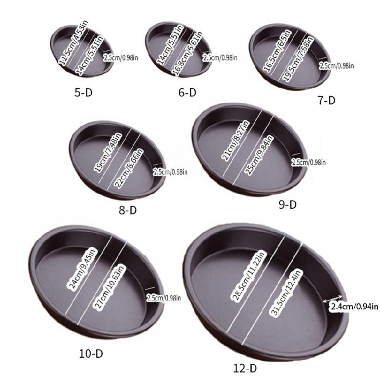 Dough Oven Sheet Round Bakings Tray Dough Tray AluminumAlloy Pizza Cookware