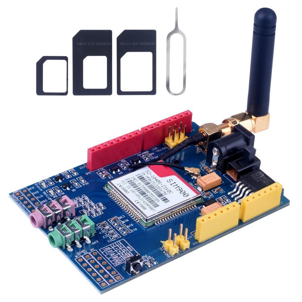 SIM900 4-Band GSM Module for Wireless Data, GPRS, and SMS Development
