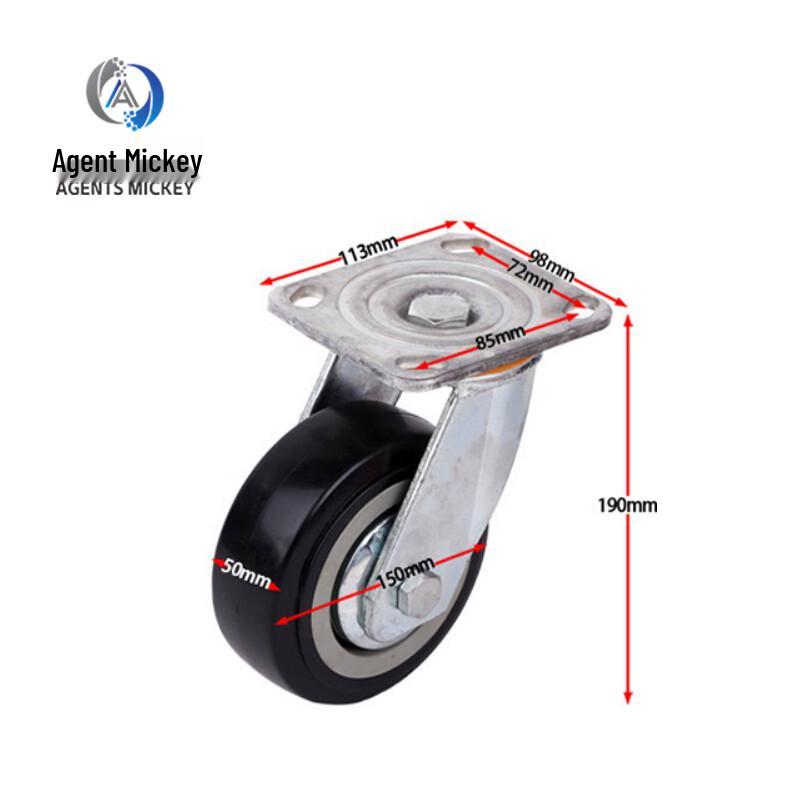 Heavy Duty Polyurethane Swivel Caster Wheel