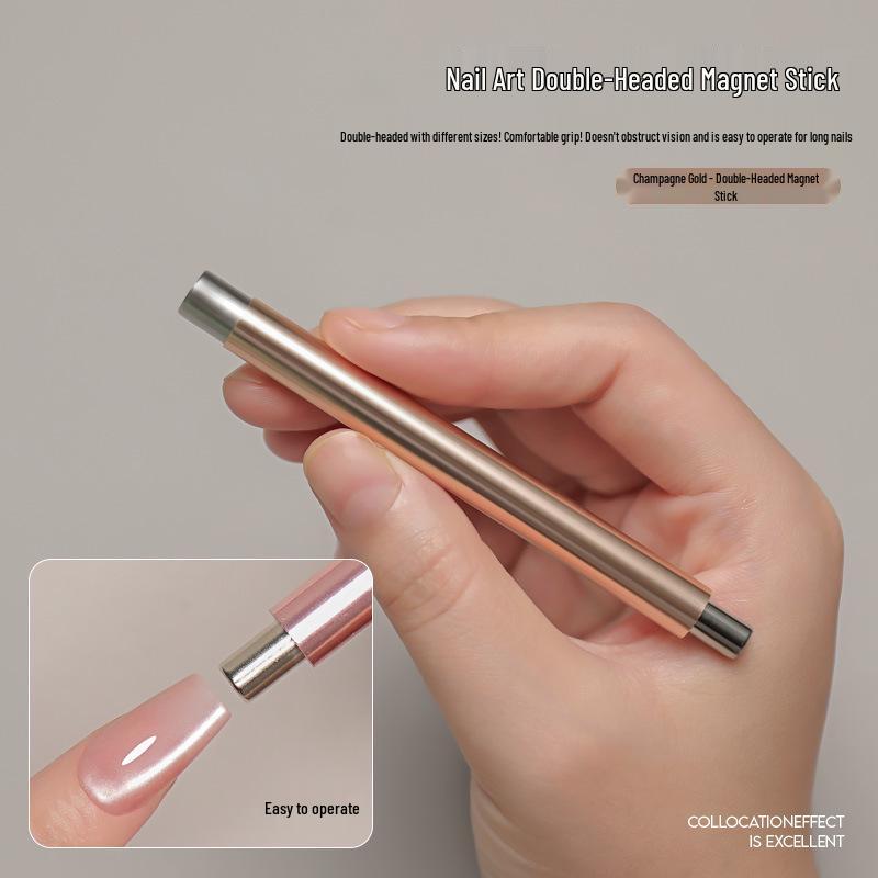 Upgraded Double-Head Magic Wand for Cat Eye Nail Art