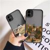 Retro Rural Scenery Phone Case For Iphone X XS XR Back Cover For iPhone 16 15 14 Plus 17 16 15 14 12 13 11 Pro MAX Mini Cover
