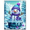 Snowman Diamond Painting Winter Snow Scenery Diamond Mosaic Embroidery Full Square/Round 2024 New Series DIY Home