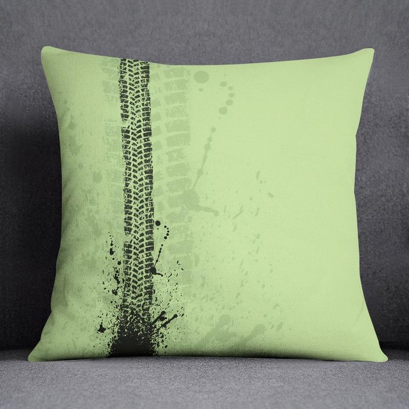 Tropical Leaves Series Pillow Gift Home Office Decoration Pillow Bedroom Sofa Car Cushion Cover Pillow Case (45cm * 45cm)