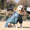 Hund Verdickt Baumwollgepolsterter Mantel Haustier Warme Daunenjacke Winddicht 4 Beine Haustier Outfit Winter Greyhound Husky Corgi Chihuahua Kleidung