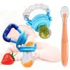 Baby Feeding & Play Combo – Rattle Toy, Fruit Feeder & Silicone Spoon (Pack of 3)