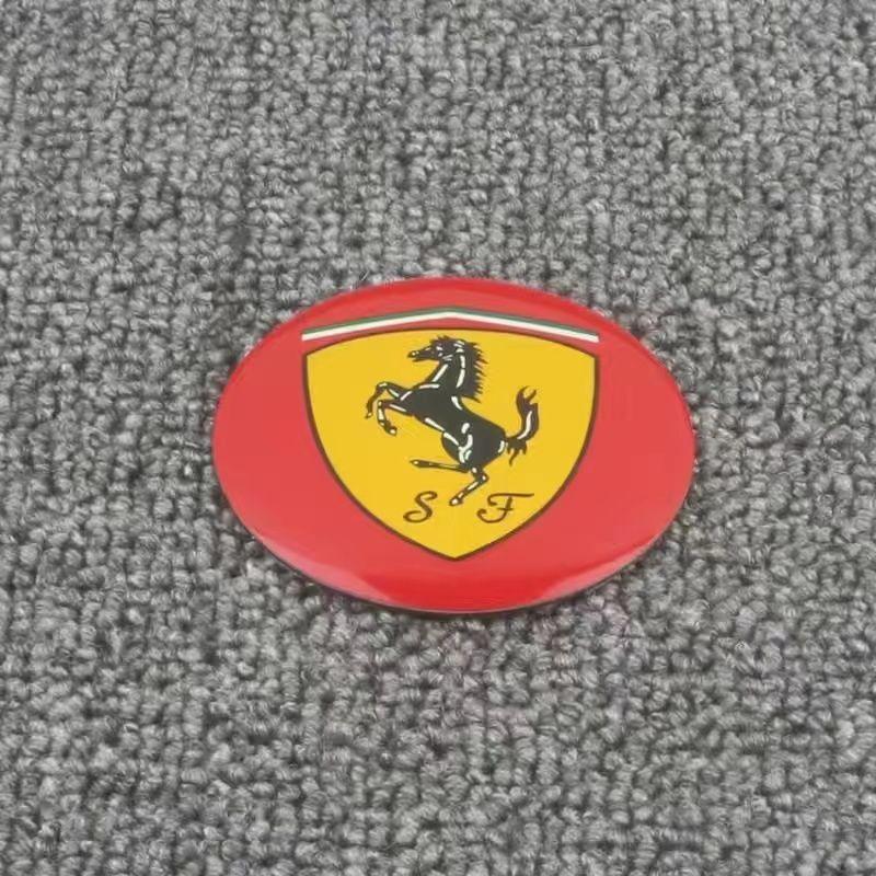 Hub Cover Labeling Modified Tire Center Cover Logo Metal Labeling Decorative Sticker 56MM60MM65MM