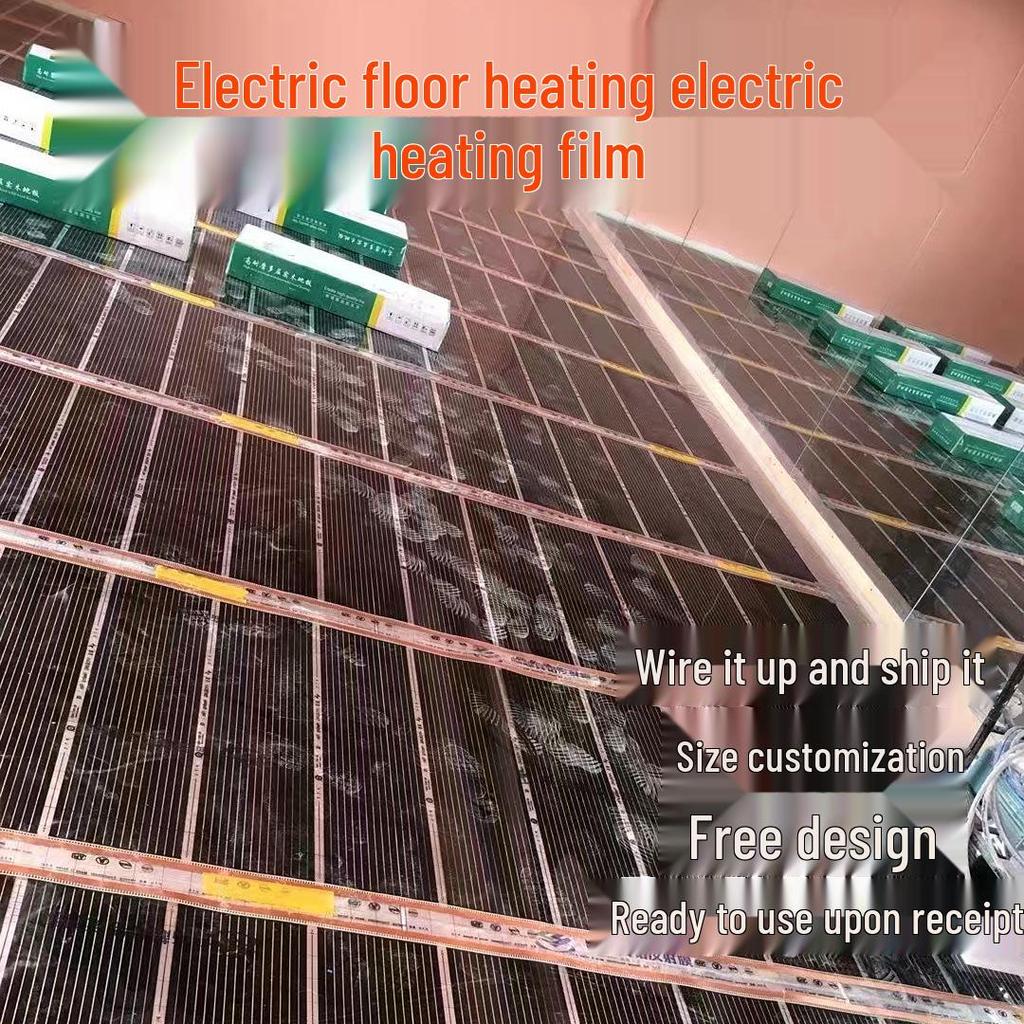 Korean Graphene Carbon Heating Film - High-Temp Electric Floor & Foot Warmer