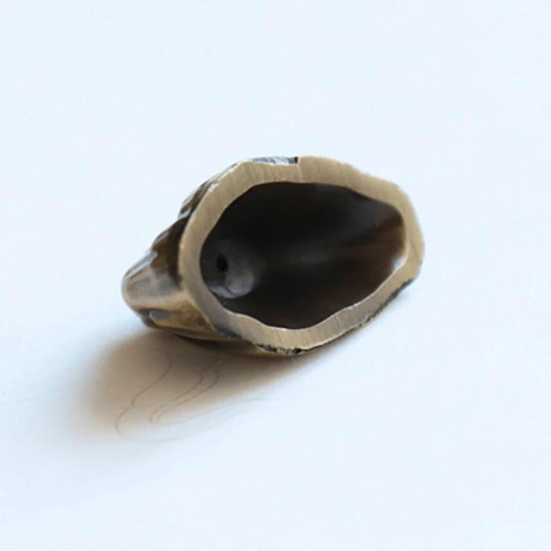 New Pure Copper Incense Burner Teahouse Ornaments Mini Mountain Incense Stick Holder Creative Aromatherapy Censer Home Office Decor