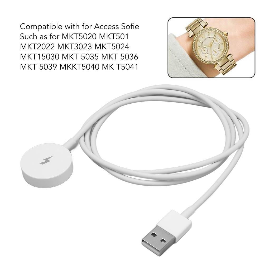 Watch Charger Magnetic Fast Multi Protection Portable Watch Charging Cable for Access Sofie Bradshaw Grayson 3.3ft