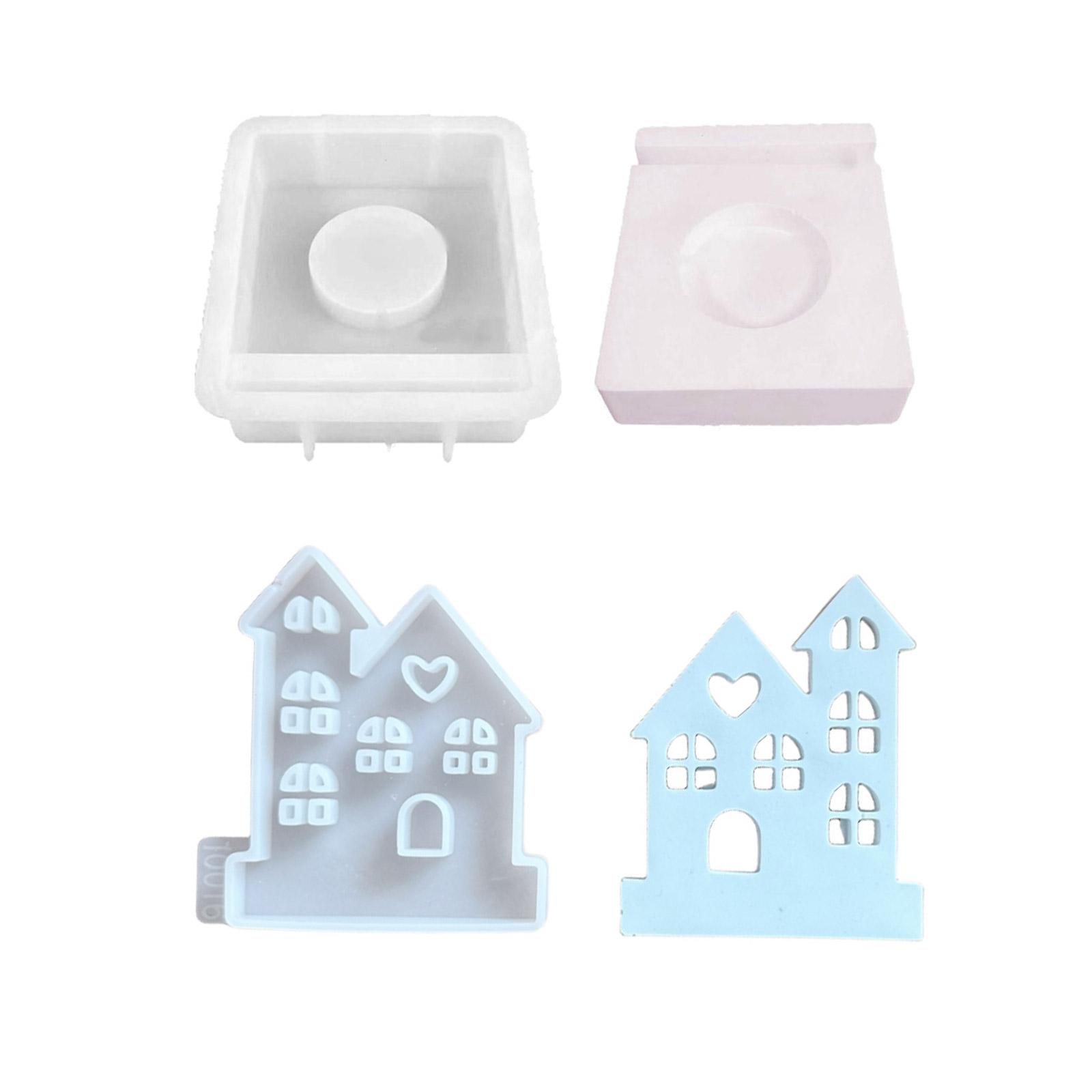 

Гибкие Прочные Силиконовые Формы Модный Аксессуар для Изготовления Уникальных Свечей в Форме Замков и Домашних Декораций