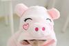 dorawithme Pig Cosplay Pajamas for Adults, Pig Kigurumi Pajamas, Loungewear Costume for Halloween and Christmas, Unisex (Pink, Size XL)