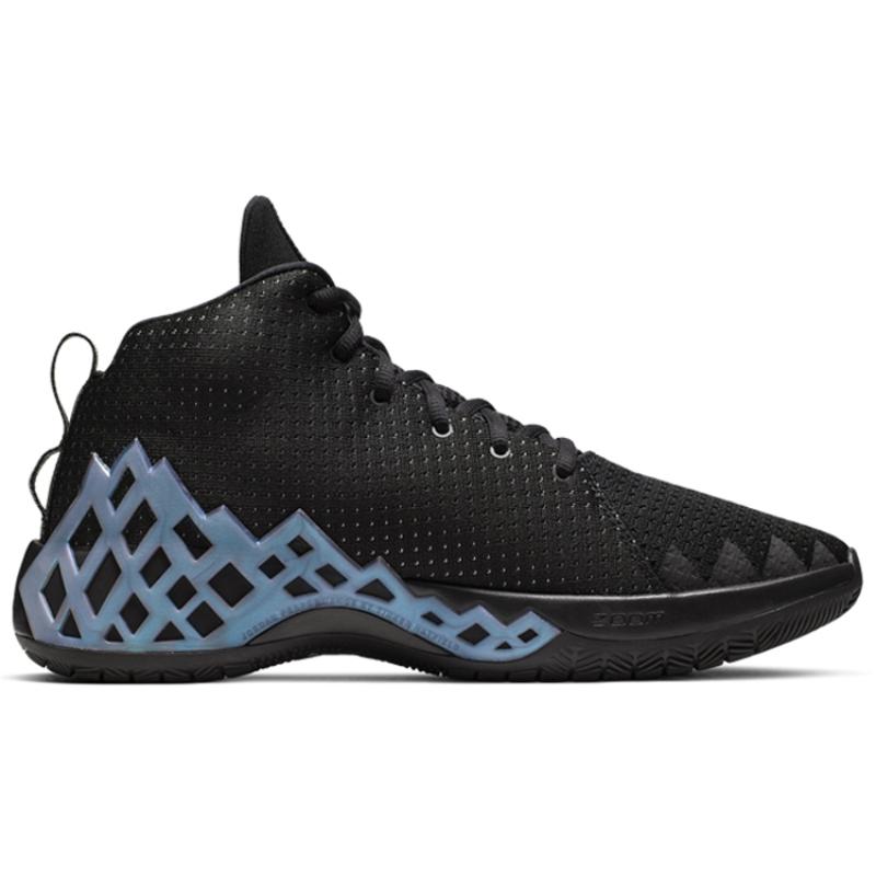 Jordan Jumpman Diamond Mid Black Metallic Silver Jordan CI1205-002