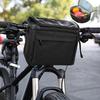 Handlebar Bag with Shoulder Strap, Multi-function Cup Holder,