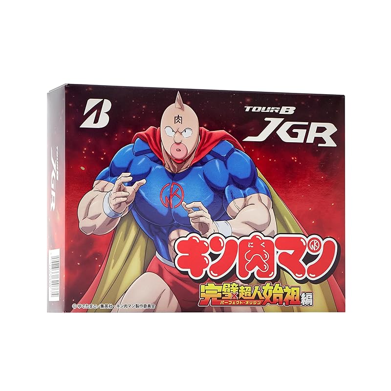 

BRIDGESTONE golf ball TOUR B JGR Kinnikuman Contains 12 balls J3WXKM