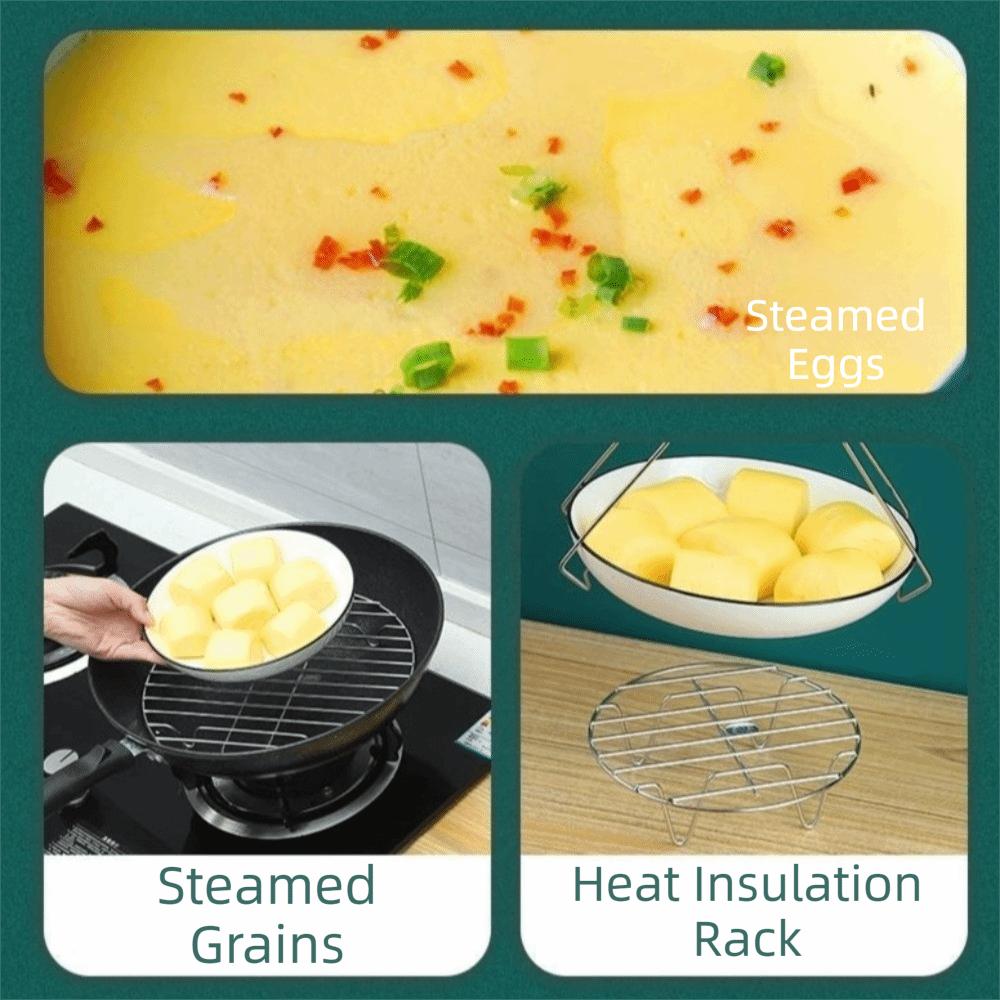 Thick Kitchen Steamer Holder Sturdy Steaming Wire Racks Food Steamer Shelf  Steaming Products