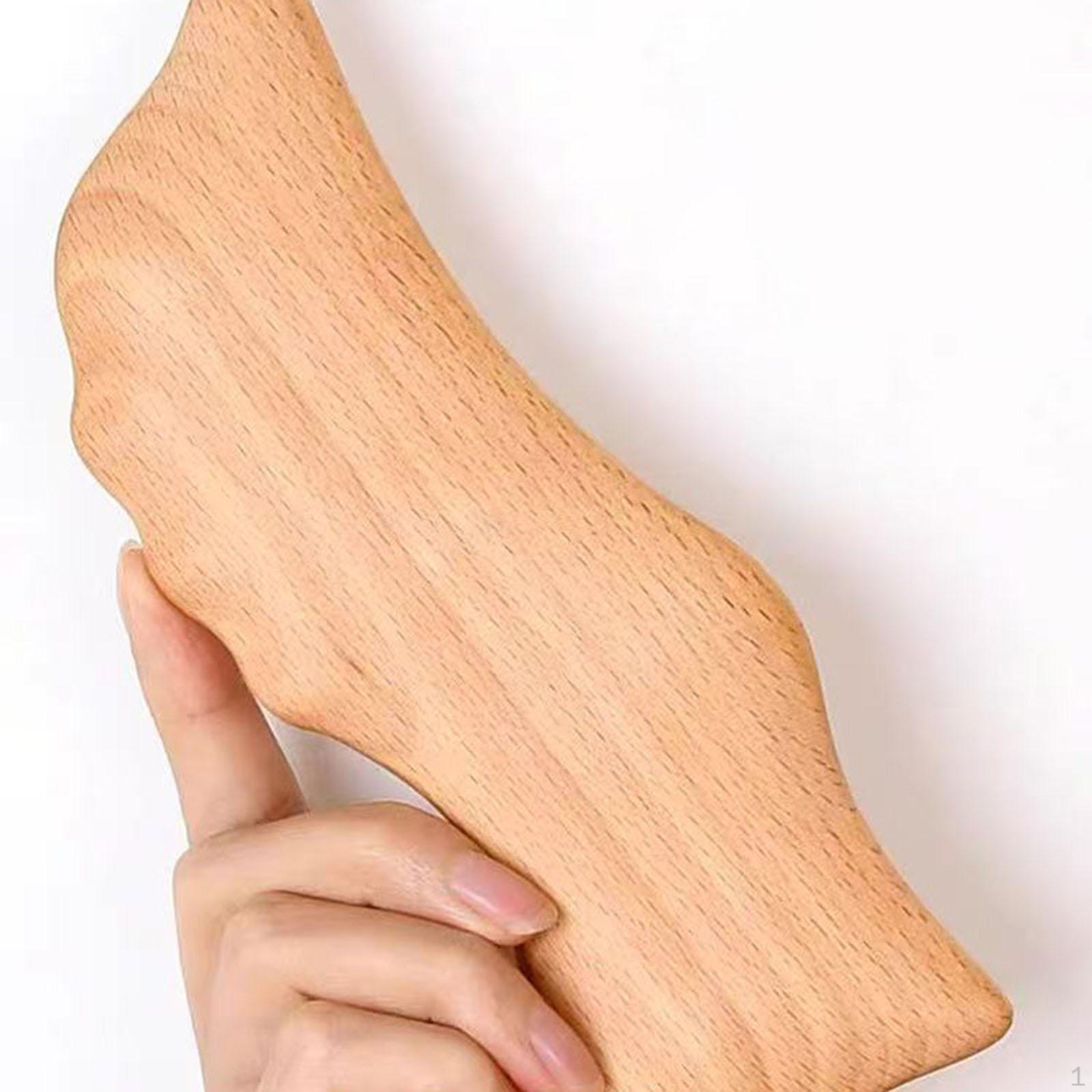 

Gua Sha Massage Tool Guasha Beauty Wooden SPA for Men Women Handheld Multifunctional Portable