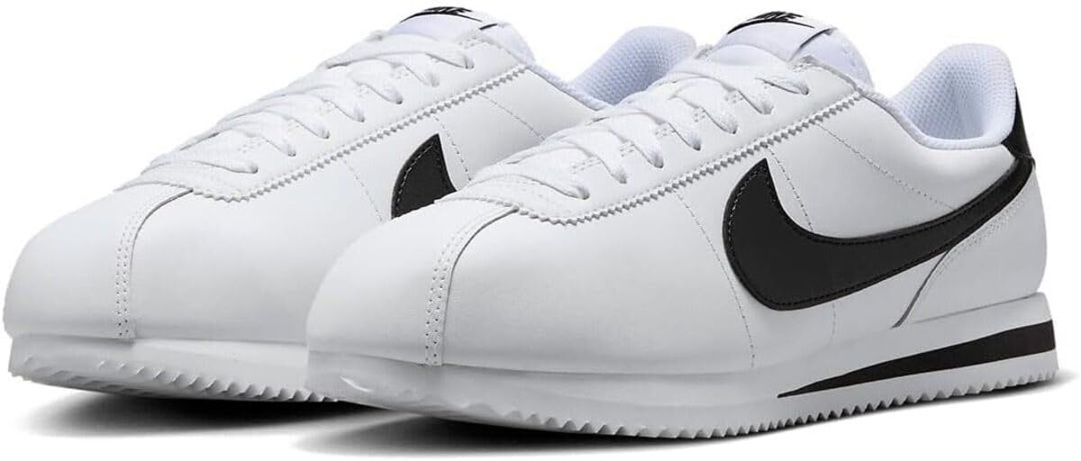 NIKE Wmns Cortez Leather White/Black DN1791-107 22.5cm