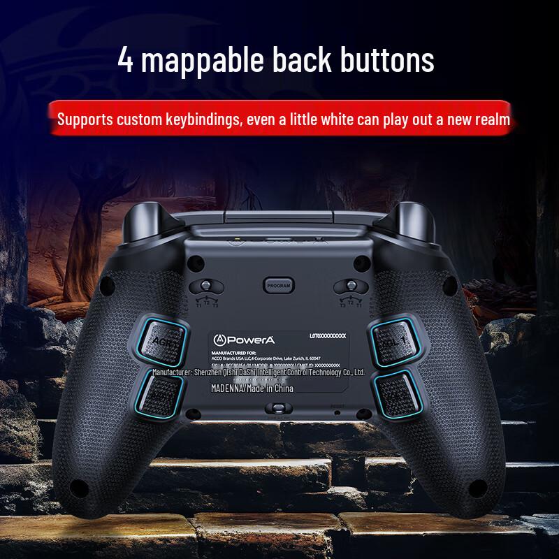 PowerA War Dragon Wireless Gaming Controller with Hall Effect Joysticks