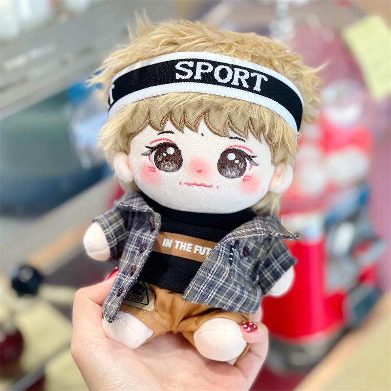 Yi Yangqianxi 20cm Cotton Plush Doll - Yibao Celebrity Toy Gift 20cm Standard Version