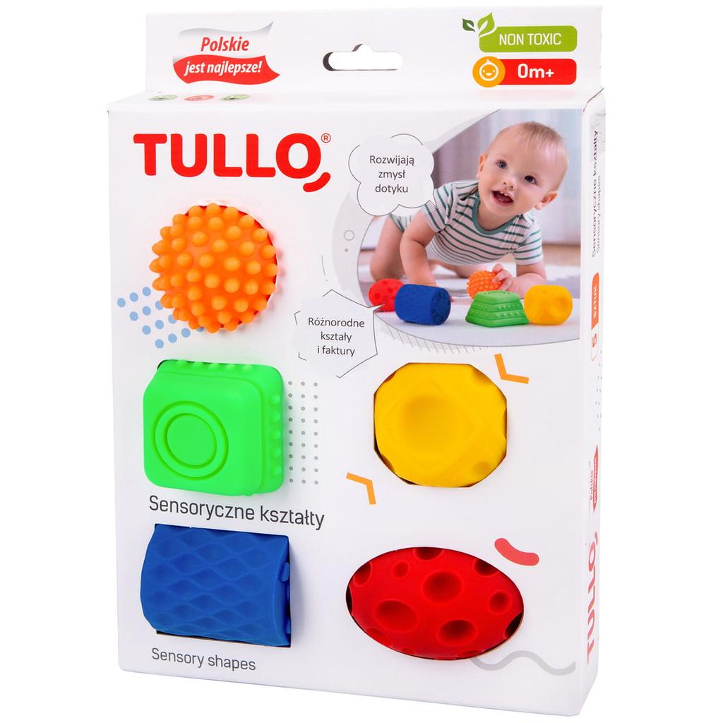 sensory shapes 5 pcs colourful (like a sensor)
