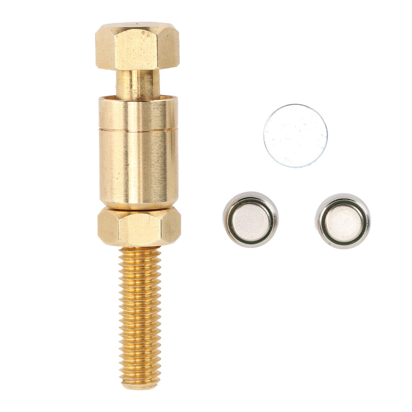 

Nut Screw Trick Prop Autorotation Metal Psychic Accessory Nut Screw Prop Toy Golden