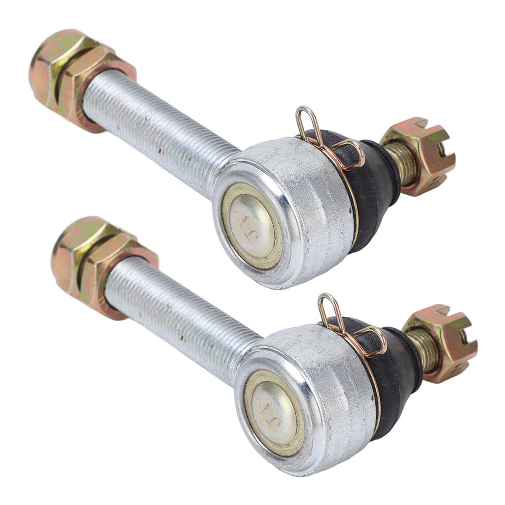 1 Pair 12mm 16mm Left Right Bolt Tie Rod End Ball Joiner for 150cc 250cc Quad Dirt Bike ATV Go Kart