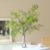 Nandina Artificial Multi-Fork Green Plant Branch for Living Room, Shopping Mall, Landscaping, Floor Ornament, and Photography Props
