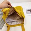 Solid Color Lightweight Women's Foldable Shoulder Bag Tote Bag