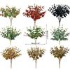 Artificial Eucalyptuses Leaves Stems Simulation Branch Flower Arrangement Decor