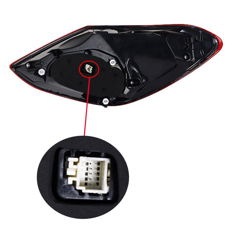 For Mercedes Benz C-Class W205 C180 C200 C260 2019-2020 LED Tail Light Turn Signal Light Stop Brake Reversing Lamp 2059067103