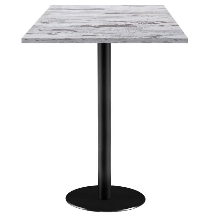 Mange-debout 60 x 60 cm - modèle Rome chêne d'Islande