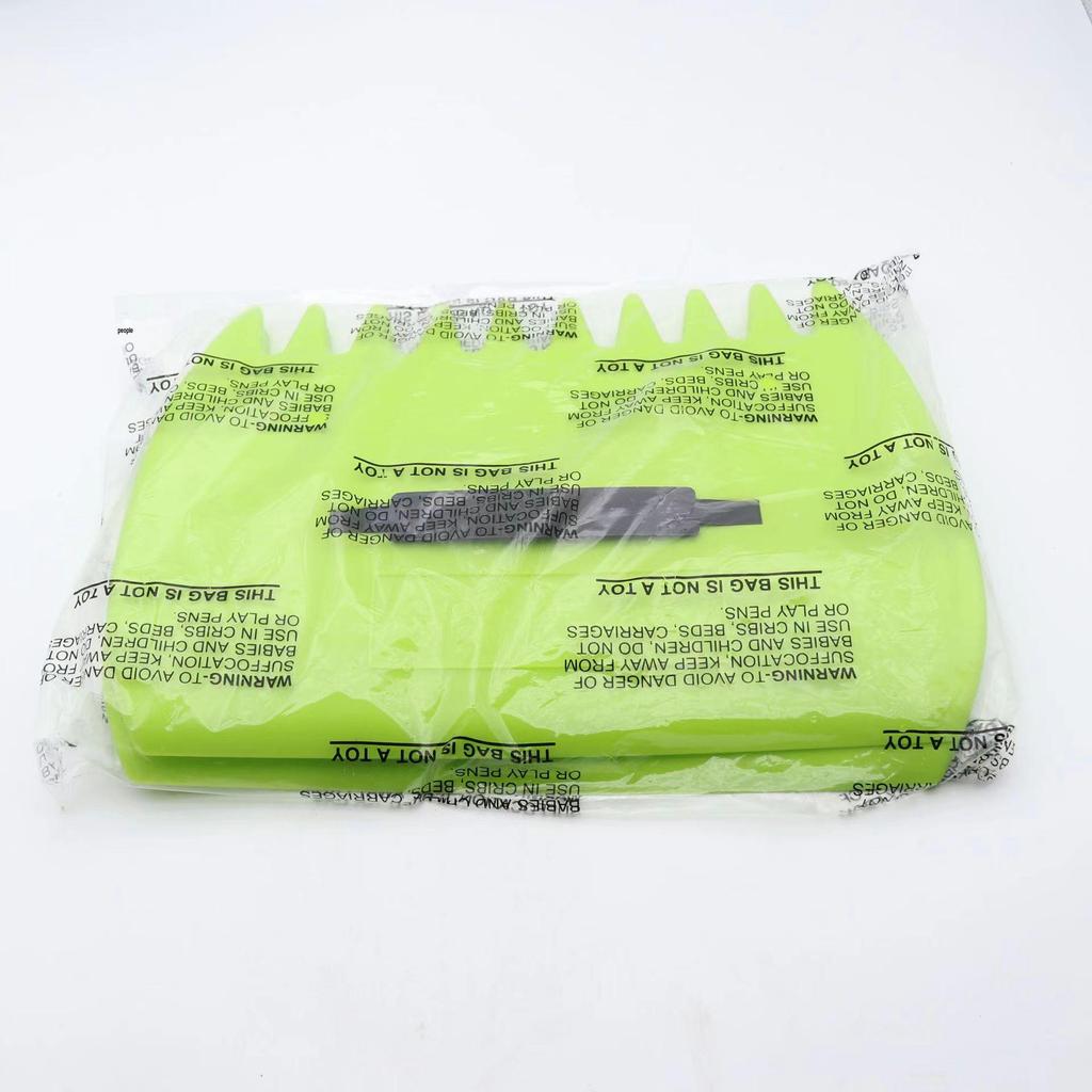 Outdoor Garden Leaf Rake Clamps - Plastic Tools for Collecting and Tidying Fallen Leaves