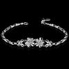 Elegant Butterfly Love Silver Bracelet - Versatile Gift for Her On Valentine's Day