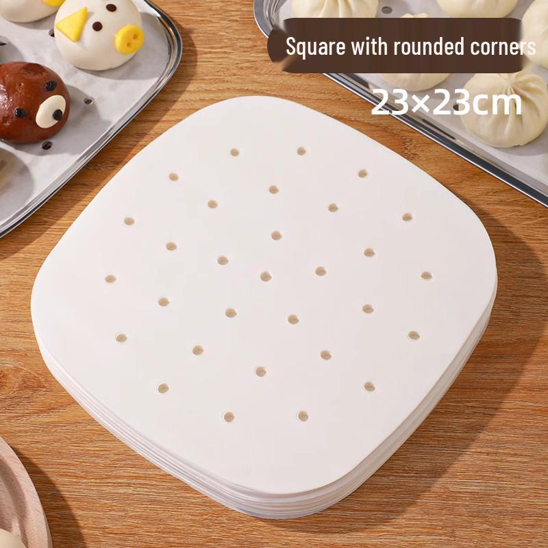 Disposable Non-Stick Steamer Mat for Baozi and Buns