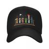 Custom Classic Unisex Funny Muppet Science Baseball Cap Adult Chemistry Adjustable Dad Hat Women Unisex Hip Hop Snapback Caps