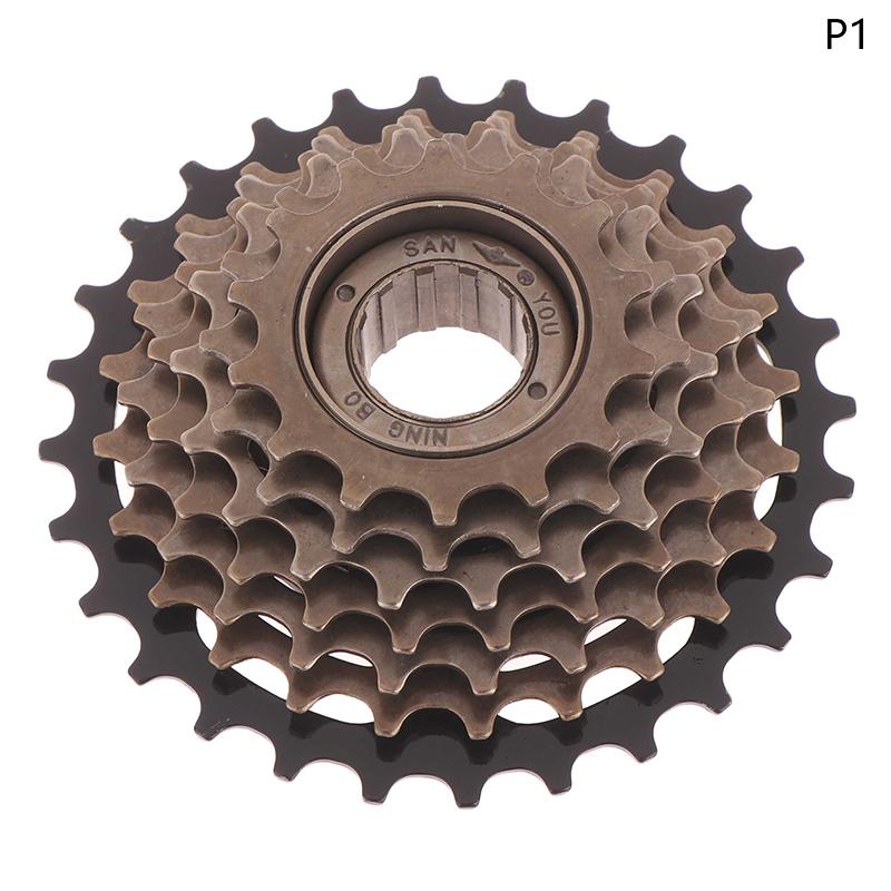 1Pc Bici da strada 7 velocità Ruota libera 13/14-28T Vite su ruota libera Cassetta per bicicletta per posizione Parti per bicicletta