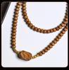 Vintage Sandalwood Bead Bracelet for Men and Women - Retro Style Prayer Chain