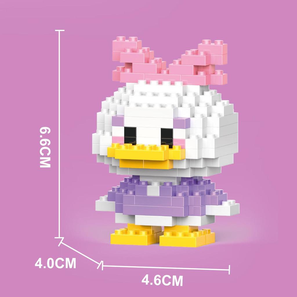 LEGO-Compatible Mini Building Blocks: Cartoon Figurines & Educational Toys