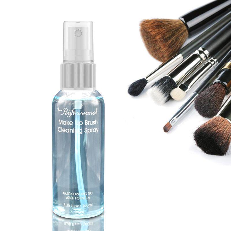 Buy 100ml Makeup Brush Cleaner Spray Cosmetic Deep Cleaning QuickDry