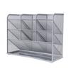 Desk Mesh Pen Organizers 9 Grids Large Storage Space 45 Degrees  Tilt Design Multi Functional Pencil Holder