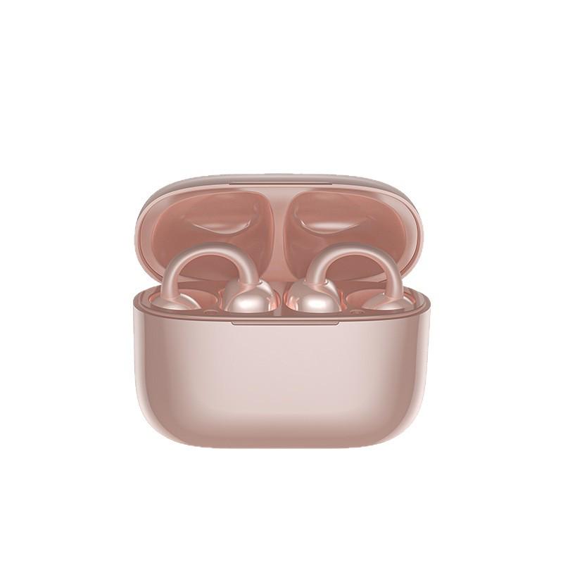 AI Bluetooth Ear-Clip Headset with In-Ear Translation and Bone Conduction