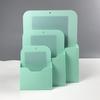 Magnetic File Holder Storage Box Solid Color Large Capacity Full Size Magnetic Pocket Wall Hanging File Organizer