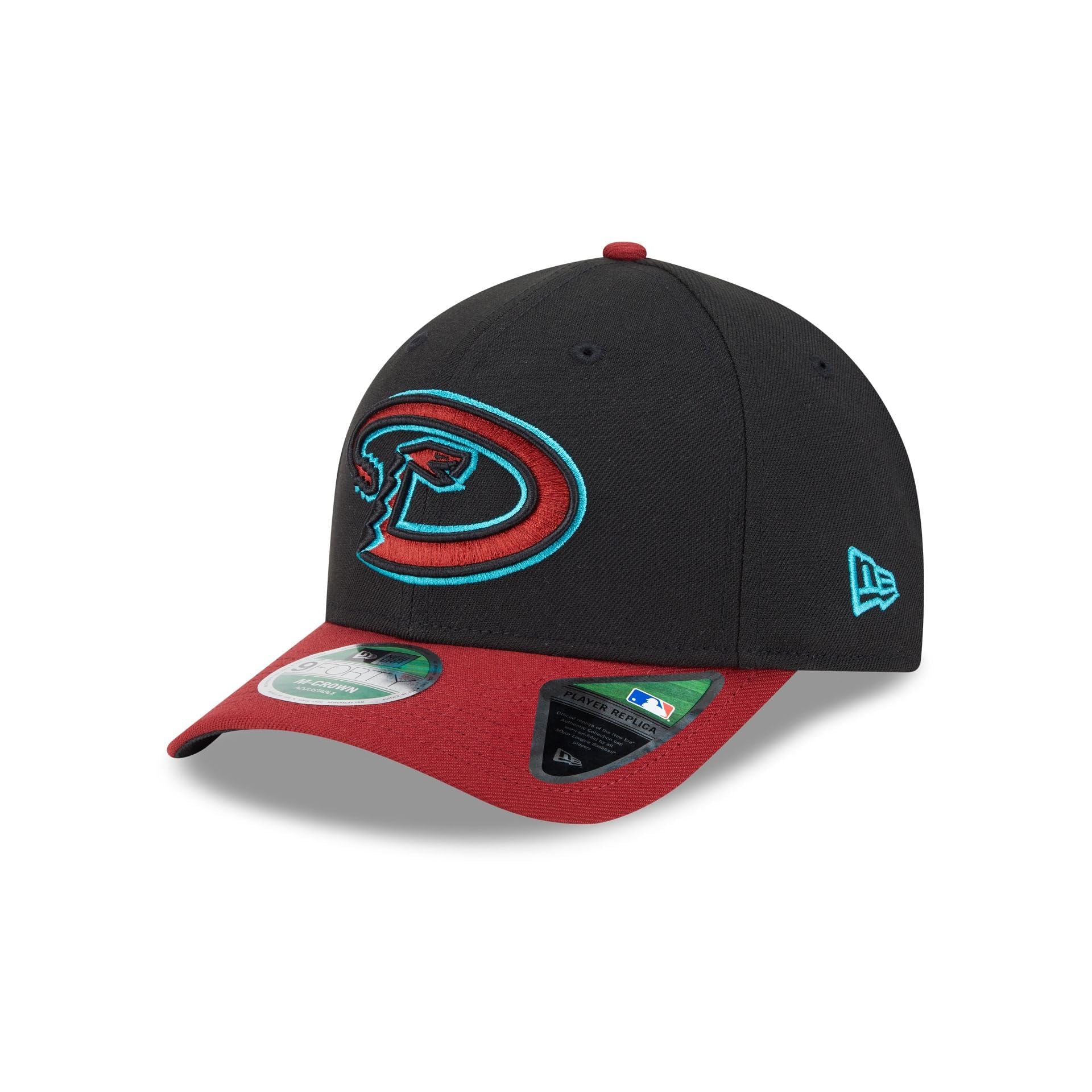 

[New Era] 9FORTY M-CROWN Snapback Arizona Diamondbacks MLB ON-FIELD AUTHENTIC PLAYER REPLICA SNAPBACK CAP BLACK ARIZONA DIAMONDBACKS 940MC Cap [Used]