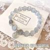 Opal Kristall Schmetterling Armband Damen Ins Nischen Design Grau Mondlicht Armband DIY Armband Student