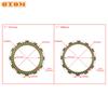 OTOM Motorrad Kupplungsreibscheiben (101mm+108mm) Kupplungsscheibensatz 22202-KSC-670 Für HONDA CRF250R 08-20 CRF250X 04-19 CRF250R