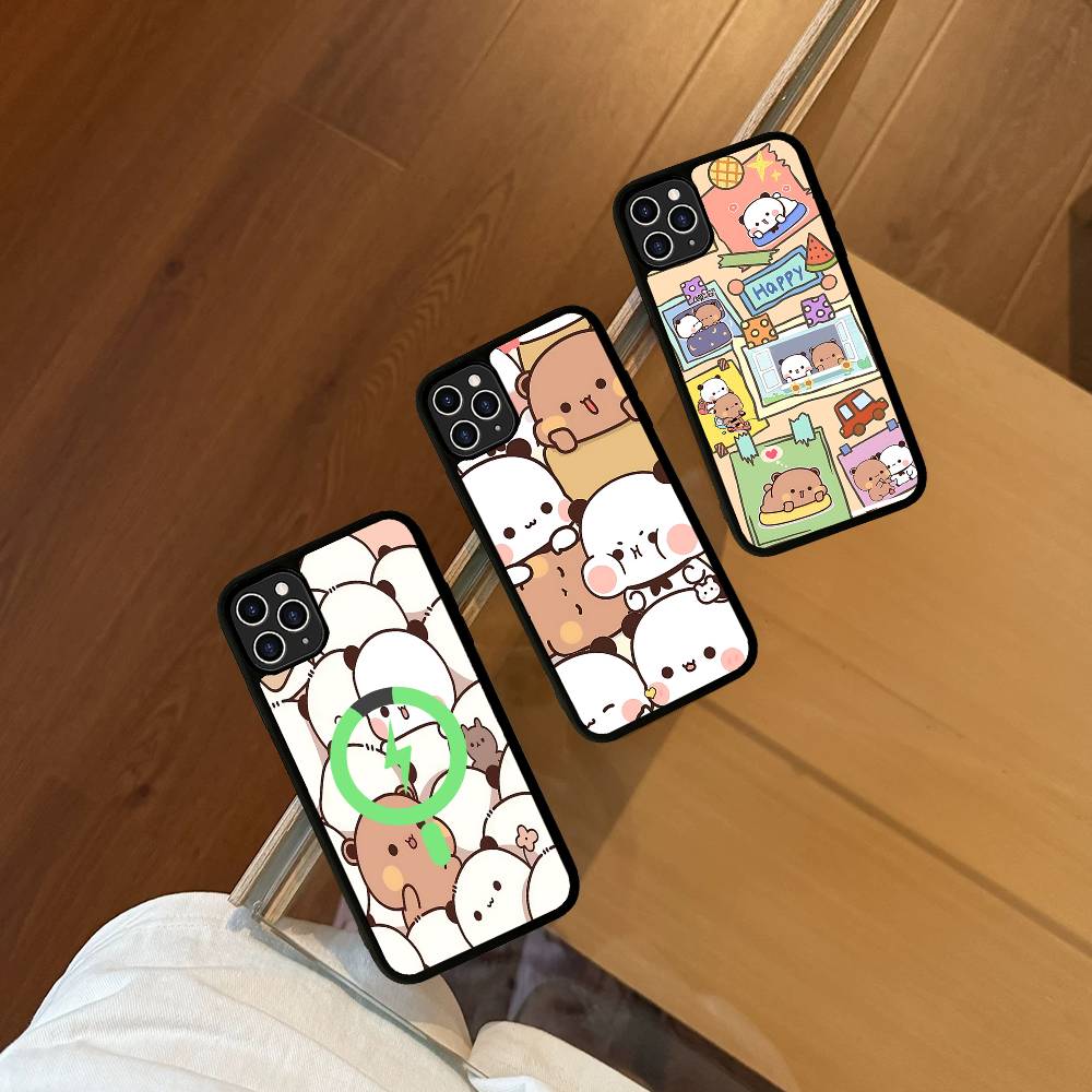 Cute BUBU DUDU Phone Case For IPhone 17 Air 16 15 14 13 12 11 Pro Max Plus For Magsafe Wireless Charge Cover