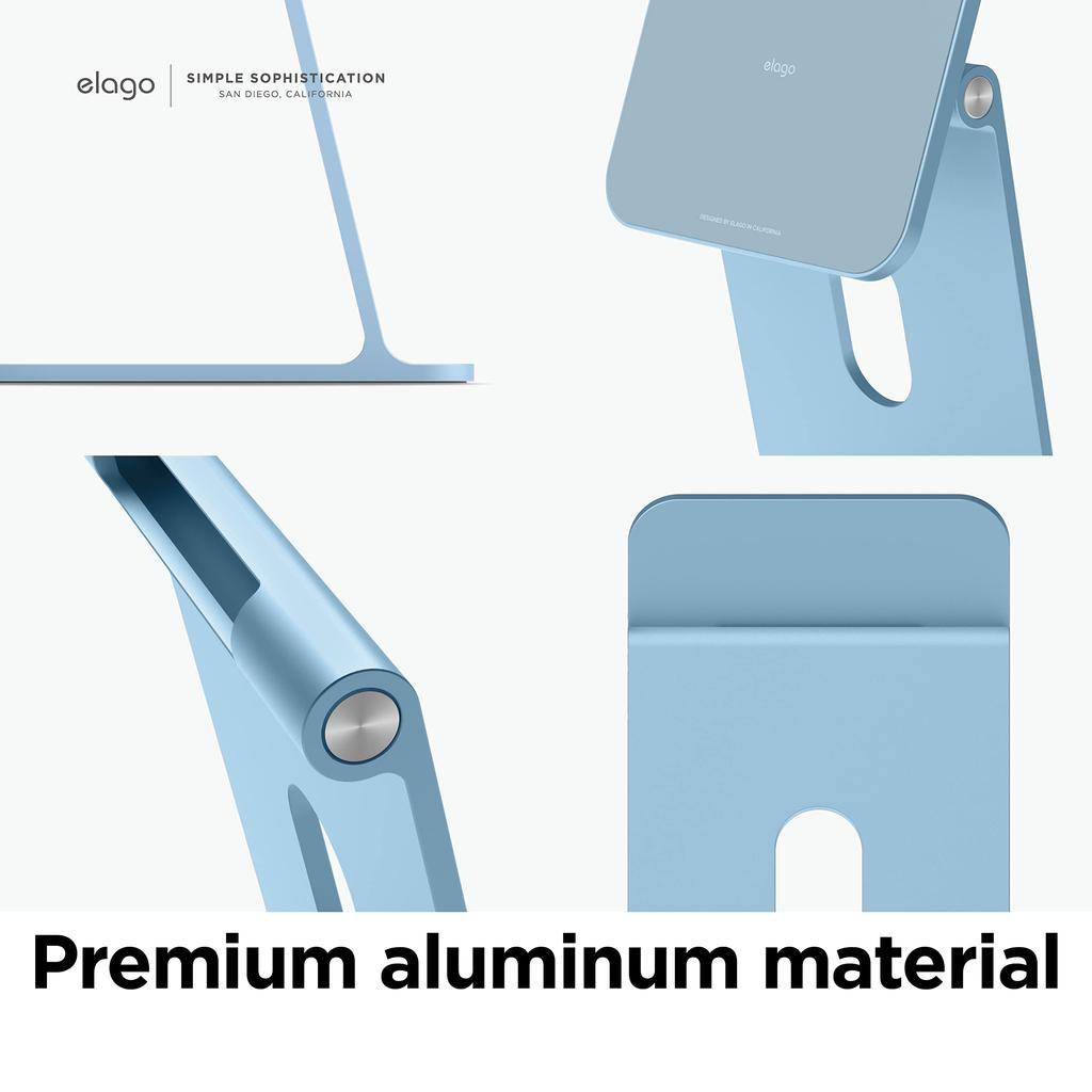 Elago Magnetic Stand for iPad iPad and Other Features a Powerful Magnetic Aluminum and a Design with Cable Simple and Stylish Aluminum with iPad iPad