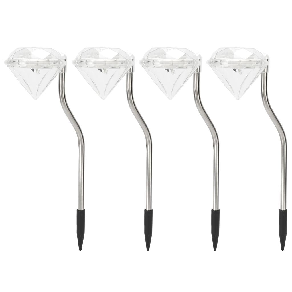 LED Solar Lights Outdoor Rainproof Landscape Street Lamp for Garden Lawn Yard Decoration