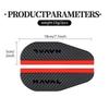 2pcs Carbon Car Rearview Mirror Rain Eyebrow Blocker Sun Visor For Haval Great Wall Jolion H1 H2 H3 H4 H5 H6 H7 H9 F5 F7 M4 M6