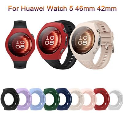 Funda Protectora de Silicona Para Huawei Watch 5 42mm 46mm SmartWatch Cubierta Carcasa de Reemplazo Resistente a Golpes Fundas Transparentes Huawei Watch5 42